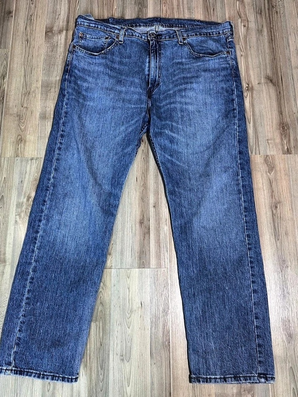 Levi's 505 Regular Fit Jeans Blue Waist 38 Length 30